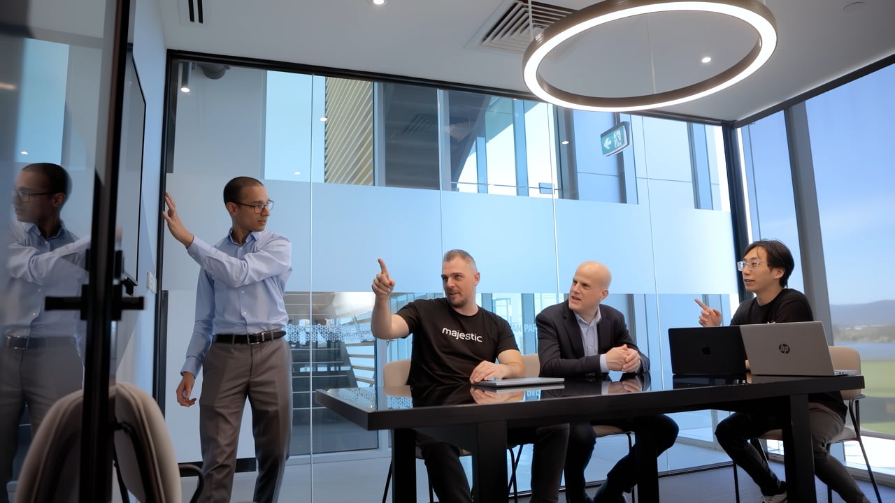 A Fifth Castle Media strategy workshop in a meeting room