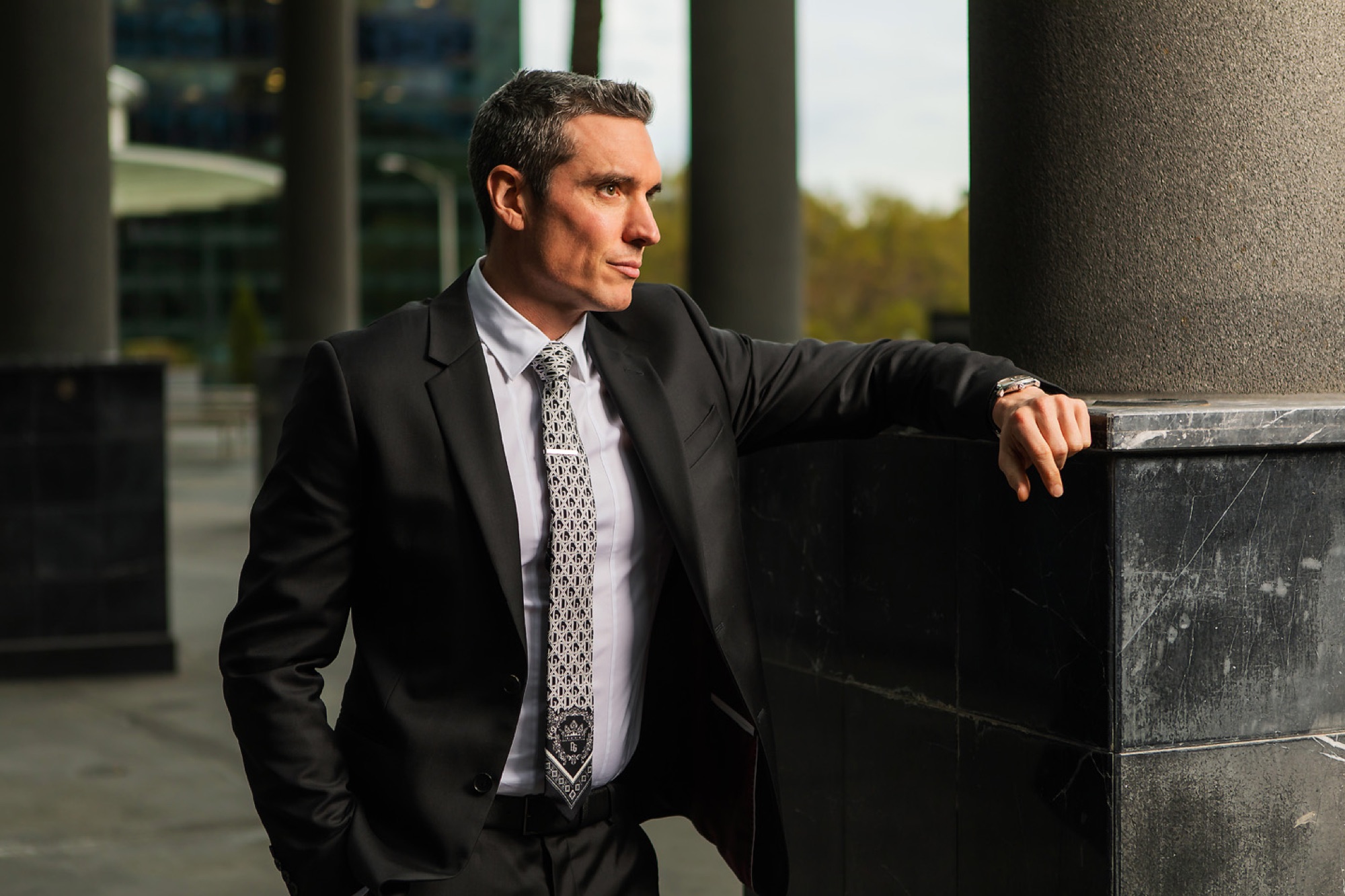 Personal branding portrait on location