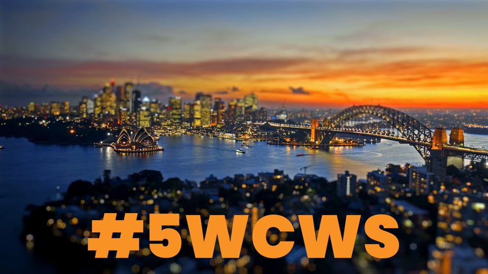 Still frame from the 5WCWS conference film